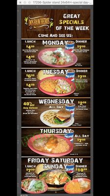 Menu photo 3 Dos Rancheros Mexican Restaurant Murfreesboro, TN Menu photo 3 Dos Rancheros Mexican Restaurant Murfreesboro, TN