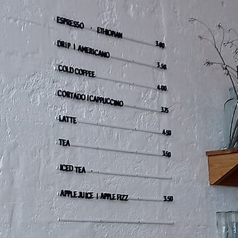 Backhaus - Drink menu - Bakeries Near Me - San Mateo, California