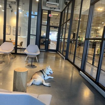 Electrify America - Harrison Street - Waiting lounge - EV Charging Stations Near Me - San Francisco, California