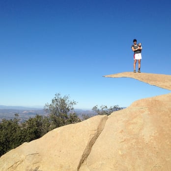 Potato Chip Rock - Hiking Near Me - Poway, California Potato Chip Rock - Hiking Near Me - Poway, California