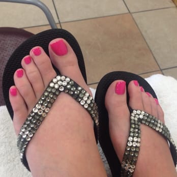Nails Expo - Pretty In Pink :] color is China Glaze "Laced Up" - Nail Salons Near Me - Las Vegas, Nevada