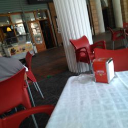 Las Brasas - The terrace of the restaurant