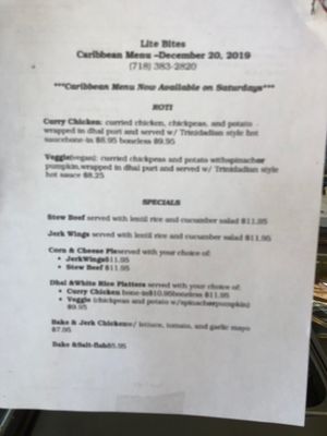 Menu photo 5 Lite Bites Brooklyn, NY