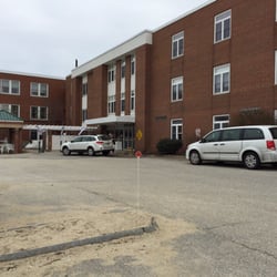 Rockingham County Rehabilitation and Nursing Center - Entrance at rear of building.