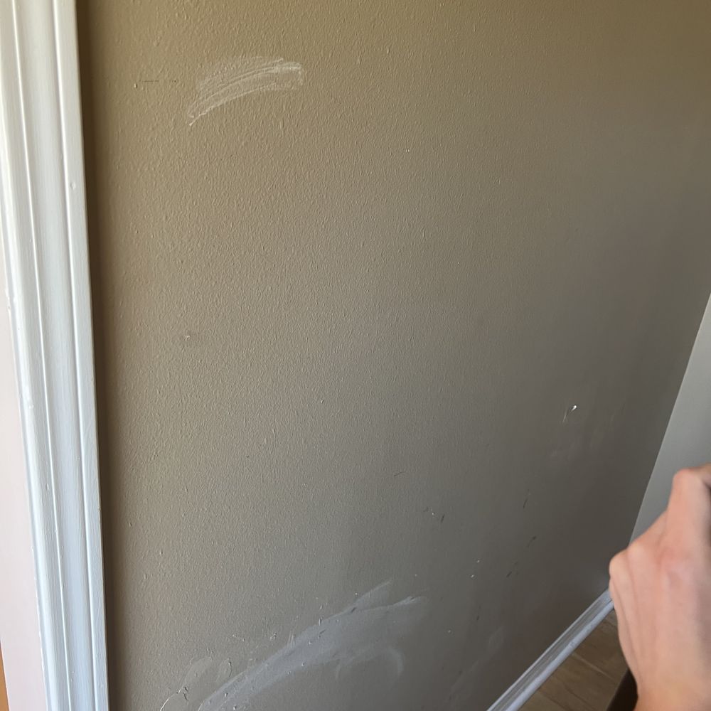 Back Stage Realty - Not sure if that's paint but it never did wipe off. Also holes in the walls. - Real Estate Services Near Me - Niceville, Florida Back Stage Realty - Not sure if that's paint but it never did wipe off. Also holes in the walls. - Real Estate Services Near Me - Niceville, Florida