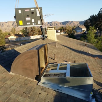 Exclusive HVAC - Package unit being set by crane service. - Heating & Air Conditioning/HVAC Near Me - Hesperia, California Exclusive HVAC - Package unit being set by crane service. - Heating & Air Conditioning/HVAC Near Me - Hesperia, California