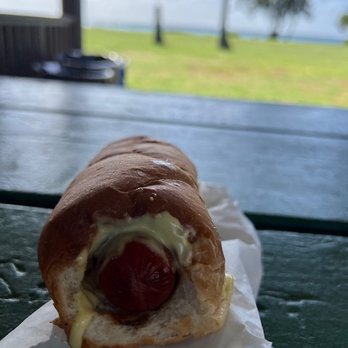 Puka Dog - Dog in a bun at the beach - Hot Dogs Near Me - Koloa, Hawaii