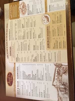 Menu photo 5 Amish Door Restaurant Wilmot, OH Menu photo 5 Amish Door Restaurant Wilmot, OH
