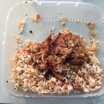 Chef's Corner Cafe Bakery - This is the kalua pork right out of the take-out bag... I hadn't touched it yet and it already looked like yesterday's leftovers - Bakeries Near Me - Williston, Vermont