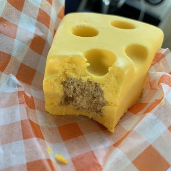Bbang Lab - Inside of the Bbang Lab Cheese Cake. - Desserts Near Me - Flushing, New York