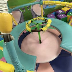 Fun In Trampoline Park - Wheel covering in 4 and under area