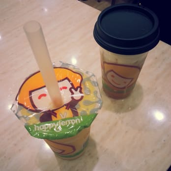 Happy Lemon - who's drinking my drink - Taiwanese Near Me - Flushing, New York