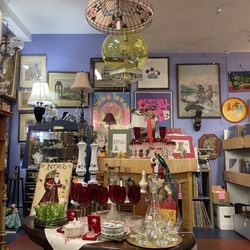 The Vintage Shop Carmel - Glasses, Lighting, Paintings and so much more