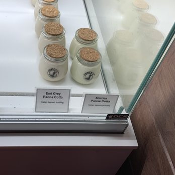 Bibble & Sip - Earl Gray and Matcha Panna cotta - Coffee & Tea Near Me - New York, New York Bibble & Sip - Earl Gray and Matcha Panna cotta - Coffee & Tea Near Me - New York, New York