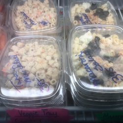 Homemade salads