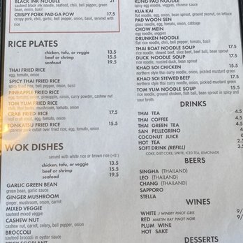 Moom 48 Thai - Menu - Asian Fusion Near Me - Pasadena, California