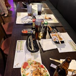 Dream Hanabi - Sorry all we got a pic of was the empty plates.