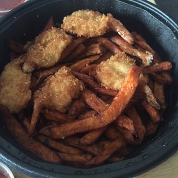 Maryland's Fresh Seafood - They placed the shrimp on top of the French fries and as a result the French fries and shrimp were soggy. - Seafood Near Me - Marlboro, Maryland Maryland's Fresh Seafood - They placed the shrimp on top of the French fries and as a result the French fries and shrimp were soggy. - Seafood Near Me - Marlboro, Maryland