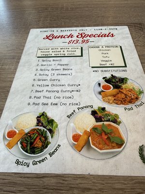 Menu photo 1 Thai Nakorn Restaurant Stanton, CA Menu photo 1 Thai Nakorn Restaurant Stanton, CA