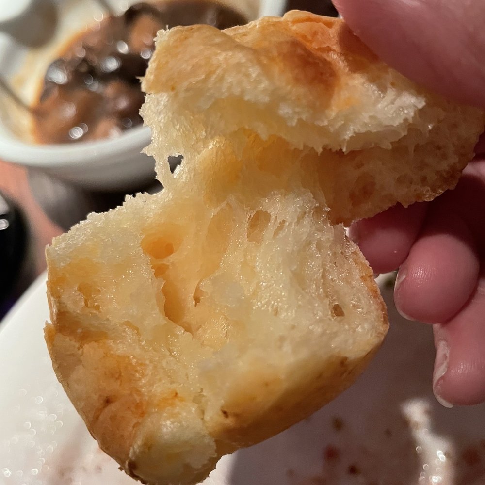 Texas de Brazil - I love how doughy it was in the inside! - Brazilian Near Me - Dallas, Texas Texas de Brazil - I love how doughy it was in the inside! - Brazilian Near Me - Dallas, Texas