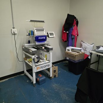 Carter Jr Printing - Commercial Embroidery Machine have handle your order. - Screen Printing Near Me - Baltimore, Maryland