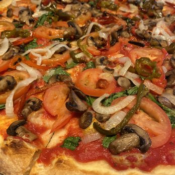 ToScany's Coal Oven Pizza - Vegetariana Pizza with no cheese - vegan - Pizza Near Me - Chandler, Arizona ToScany's Coal Oven Pizza - Vegetariana Pizza with no cheese - vegan - Pizza Near Me - Chandler, Arizona