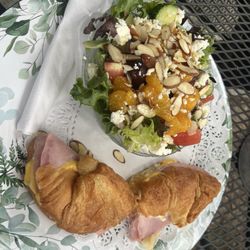 The Daily Grind - Hot ham and cheese with side salad is fantastic!