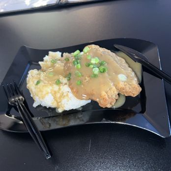 Nine State Brewery - Chicken fried steak with rice & gravy - Breweries Near Me - Inverness, Florida Nine State Brewery - Chicken fried steak with rice & gravy - Breweries Near Me - Inverness, Florida