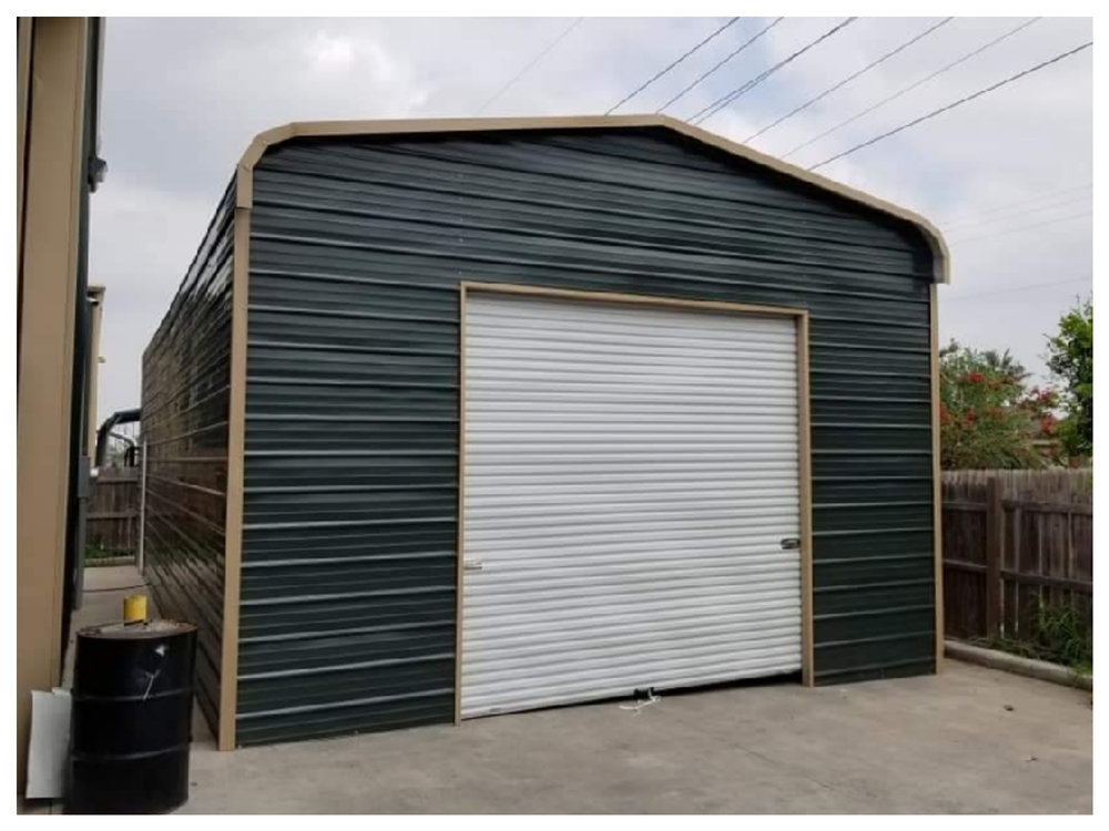 Slide of JC Benz Carports