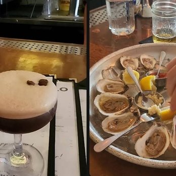 Hillside Farmacy - Espresso Martini & Happy Hour Oysters! - New American Near Me - Austin, Texas