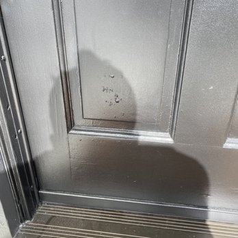 Gogo Gadget Painting - More bubbling on front door a couple weeks after they finished. - Painters Near Me