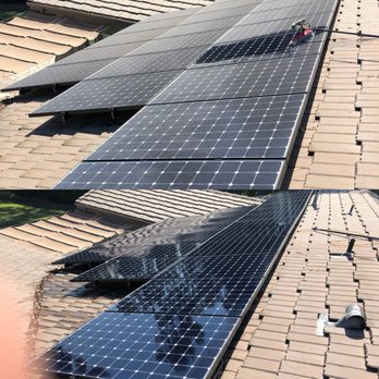 Advanced Solar Cleaning - Rancho Santafe Home! - Solar Panel Cleaning Near Me - Santee, California