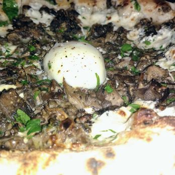 Bambolina Restaurant - Lots of mushrooms! Added a poached egg. - Pizza Near Me - Salem, Massachusetts Bambolina Restaurant - Lots of mushrooms! Added a poached egg. - Pizza Near Me - Salem, Massachusetts