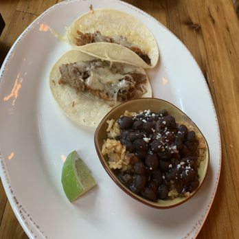 Hook and Lime - Kids menu - chicken taco, pork carnitas taco, rice and beans - Bars Near Me - Omaha, Nebraska Hook and Lime - Kids menu - chicken taco, pork carnitas taco, rice and beans - Bars Near Me - Omaha, Nebraska