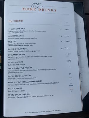 Menu photo 5 Milestones Mississauga, ON Menu photo 5 Milestones Mississauga, ON
