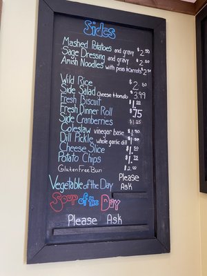Menu photo 2 Cornwell's Turkeyville Marshall, MI