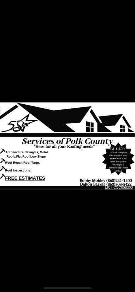 Slide of 5 Star Services of Polk County