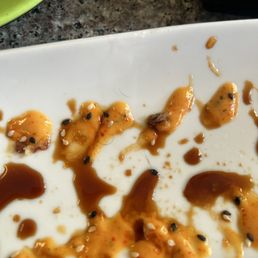 Hairs found in my dish after I finished eating. Utterly disgusting. It wasn't busy in the slightest which should have told me to leave.