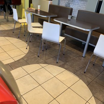 McDonald's - empty tables and chairs in a restaurant - Fast Food Near Me - Jacksonville Beach, Florida McDonald's - empty tables and chairs in a restaurant - Fast Food Near Me - Jacksonville Beach, Florida