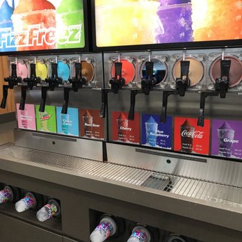 Thorntons - a row of soda dispensers - Convenience Stores Near Me - Louisville, Kentucky Thorntons - a row of soda dispensers - Convenience Stores Near Me - Louisville, Kentucky