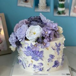 Shero Cakes - Purple Flower Cake