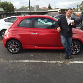 Infinite Auto Group - Me and my new Fiat 500 Sport, thanks Nick! - Car Dealers Near Me - Burlingame, California