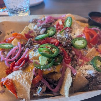 The Brass Tap - steak nachos - Sports Bars Near Me - Reno, Nevada The Brass Tap - steak nachos - Sports Bars Near Me - Reno, Nevada