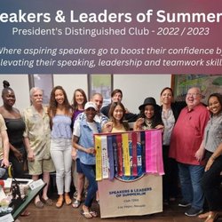 Speakers & Leaders of Summerlin Toastmasters Club