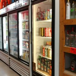 T & N Liquors - Coolers of beer at T&N Liquors in Hagerstown MD