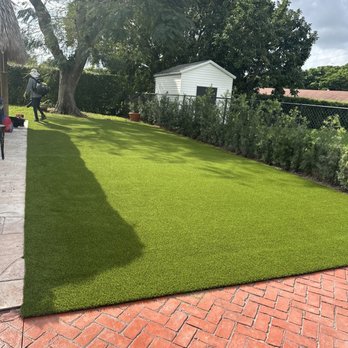 American Artificial Grass - After - Artificial Turf Near Me - Miami, Florida