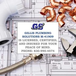 Gillis Plumbing Solutions - Mon.- Fri. 8:00am - 5:00pm After hours calls: Mon.- Fri. 5:00pm - 8:00pm Sat. & Sun. 8:00am - 8:00pm