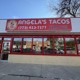 Exterior photo of Angelas Tacos - Chicago, Illinois Exterior photo of Angelas Tacos - Chicago, Illinois
