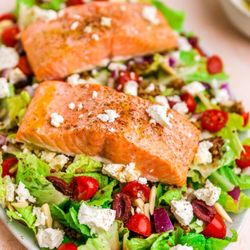 The Spice Harbor - Fish on Feta Cheese Salad