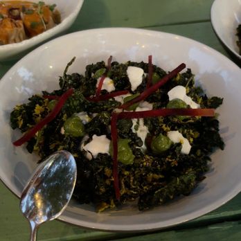Yelp's Dinner Party at Kitchen Rumors - Crispy kale salad - Yelp Events Near Me - Houston, Texas Yelp's Dinner Party at Kitchen Rumors - Crispy kale salad - Yelp Events Near Me - Houston, Texas